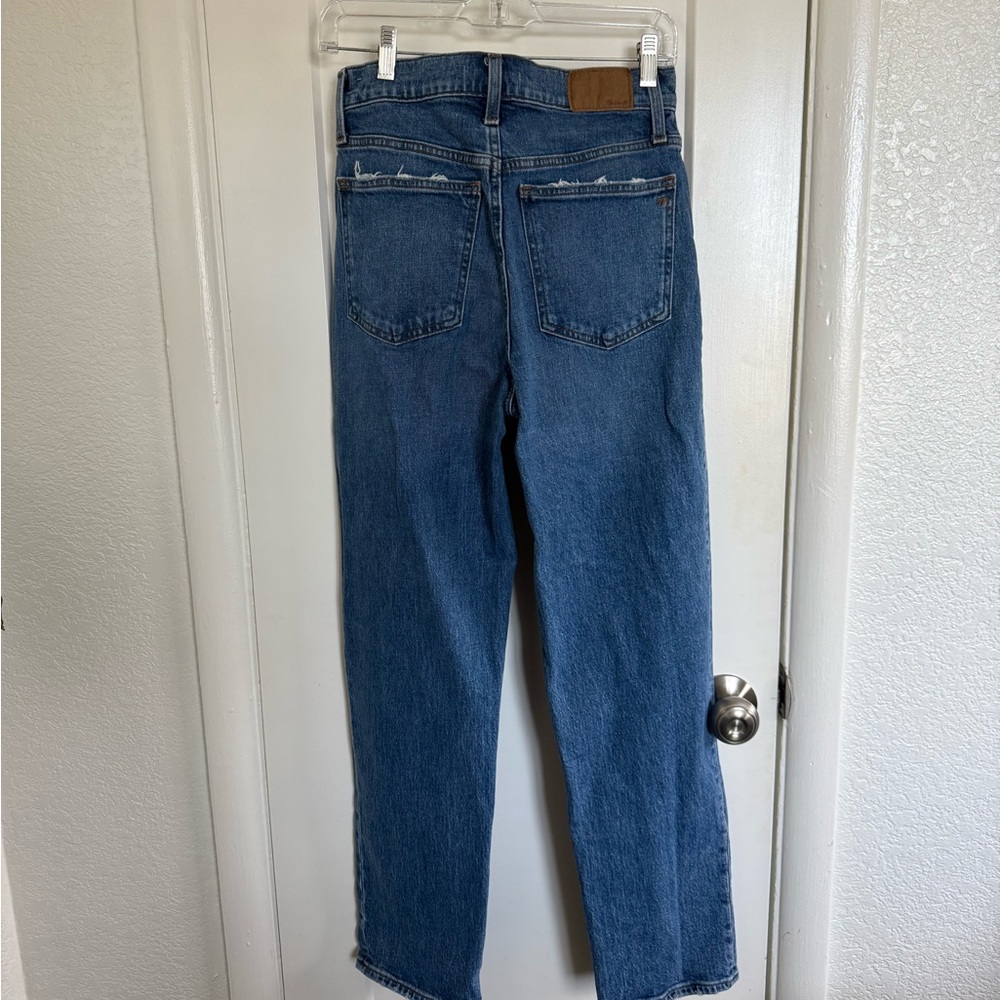 Madewell Women's High Rise Jeans - Blue - Picture 3 of 5
